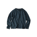 Indigo Tenjiku 908 45 Star Long Sleeve T-shirt Indigo Zyu