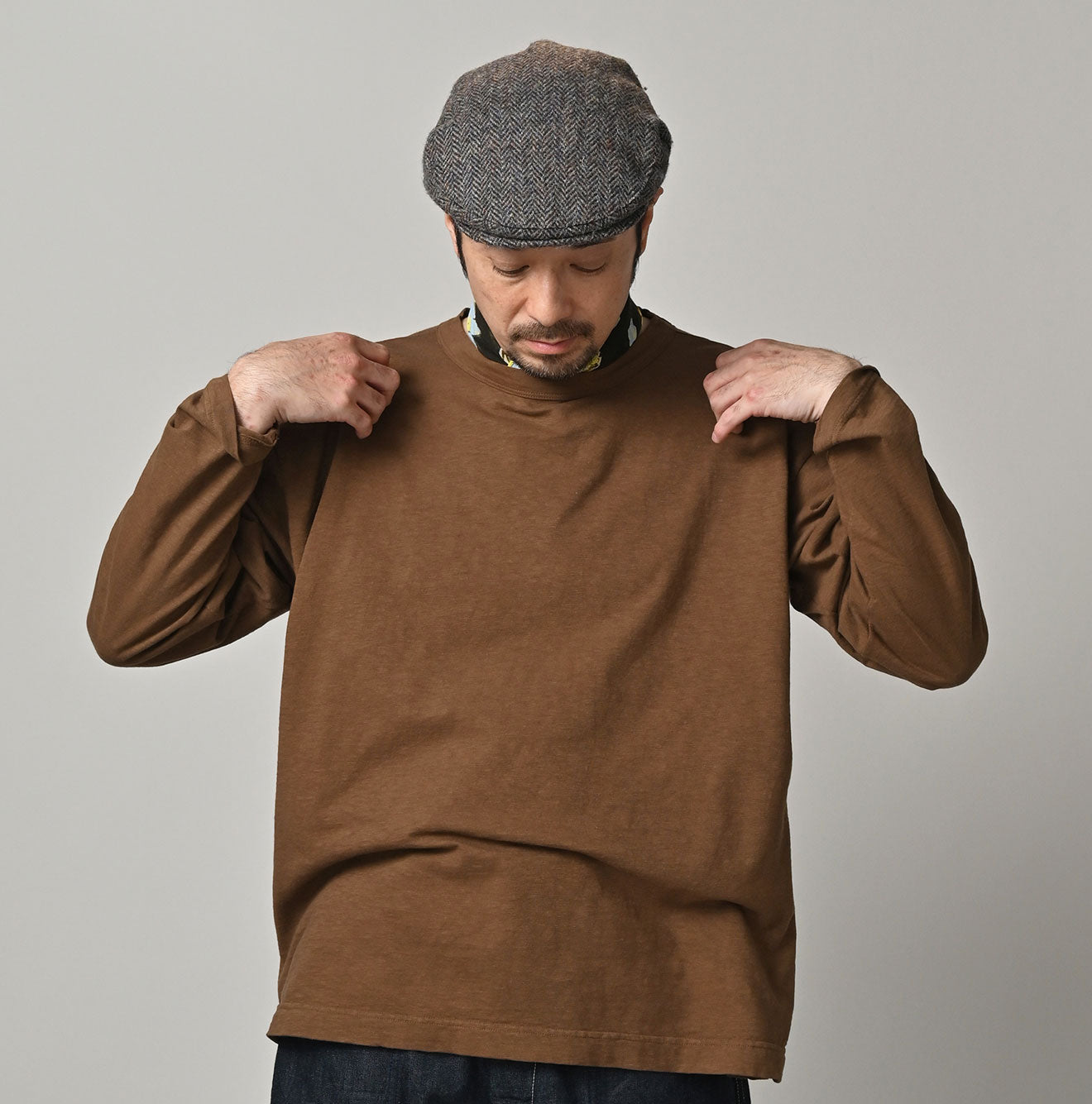 Tenjiku 908 Ocean T-shirt Male Model