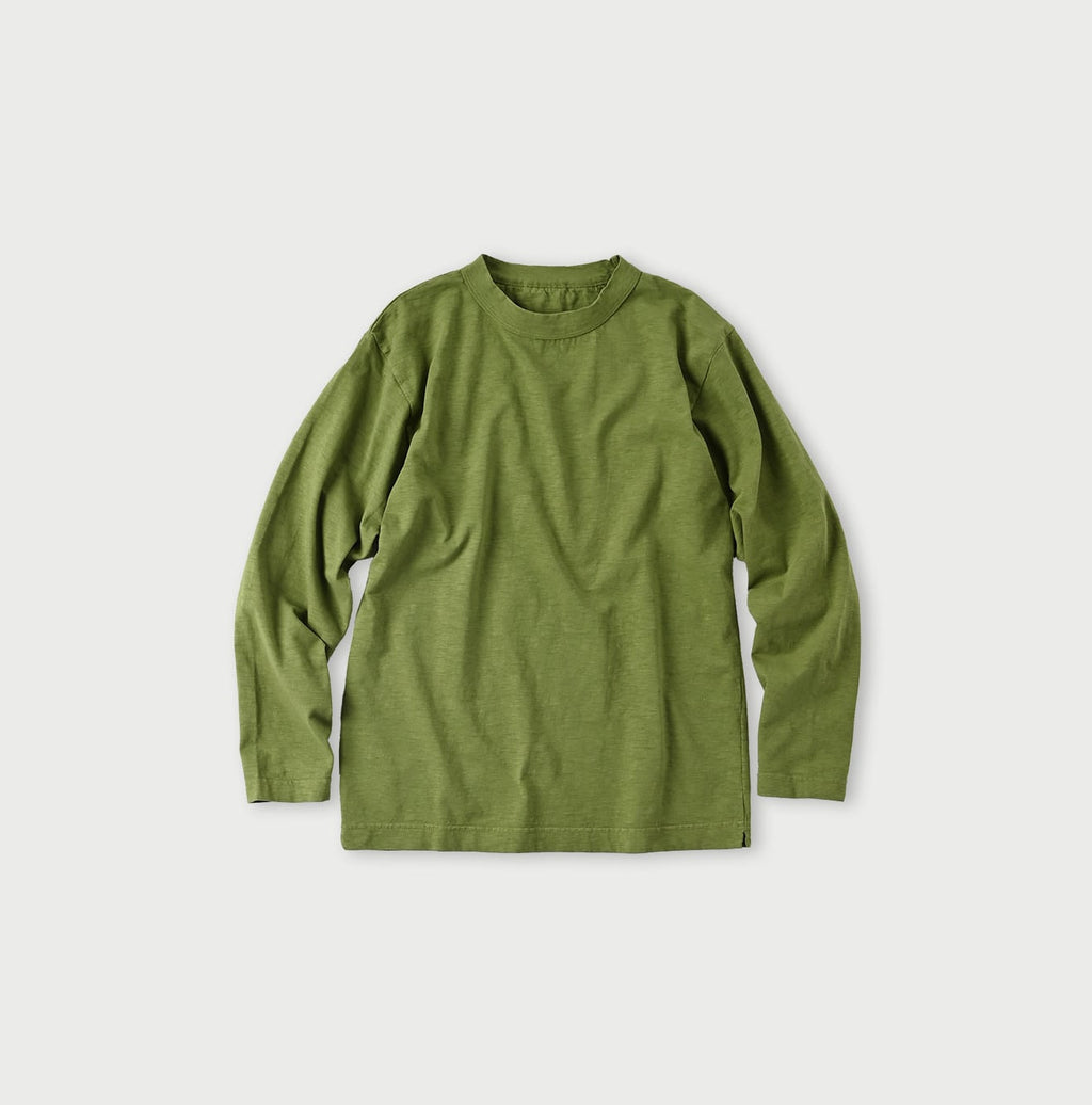 908 45 Star T-shirt Long Sleeve Yellow Green