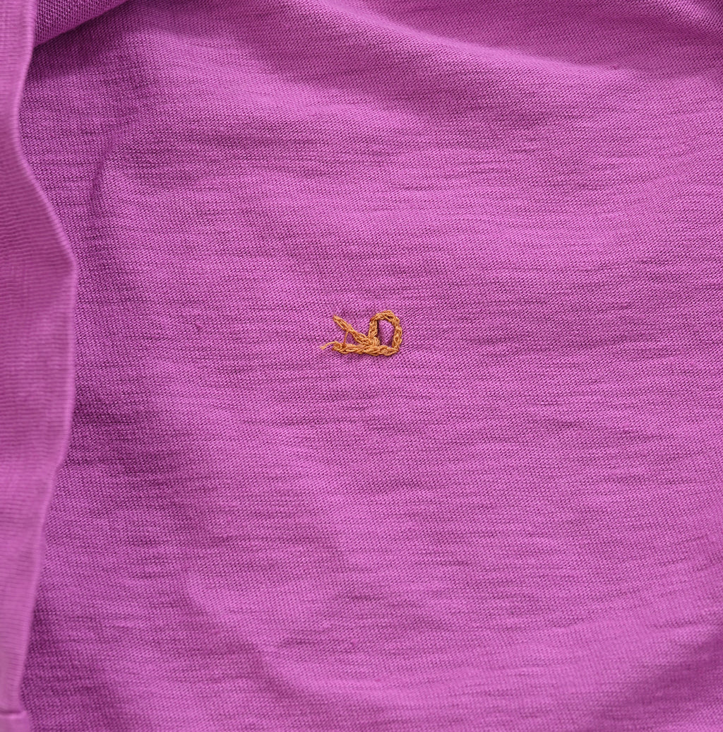 Dozume Tenjiku Square T-shirt Detail