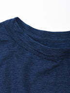 Indigo 45 Star Cotton Square Long Sleeve T-Shirt