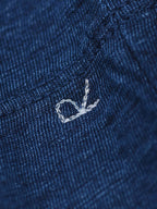 Indigo 45 Star Cotton Square Long Sleeve T-Shirt