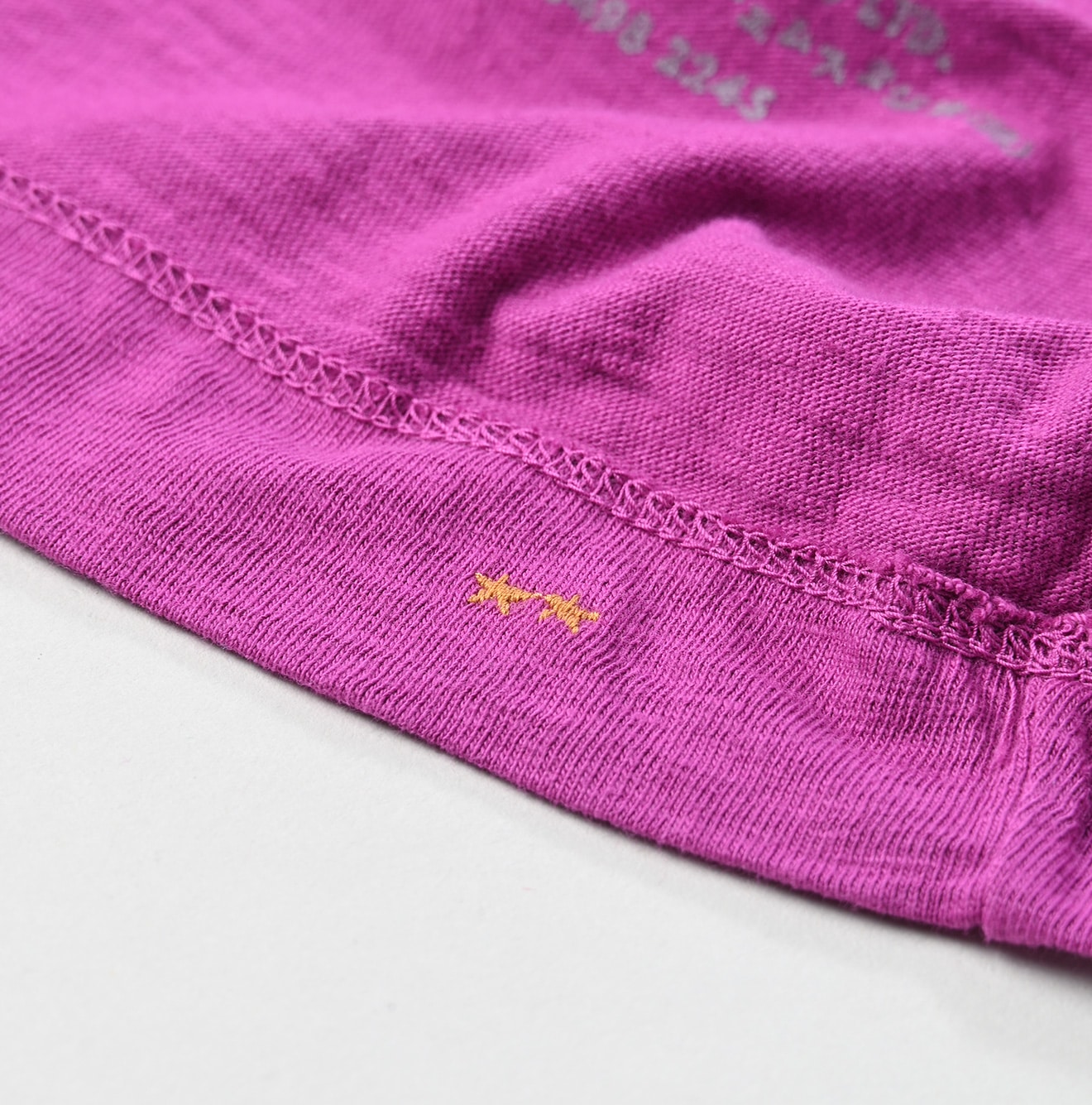 Square T-shirt Detail