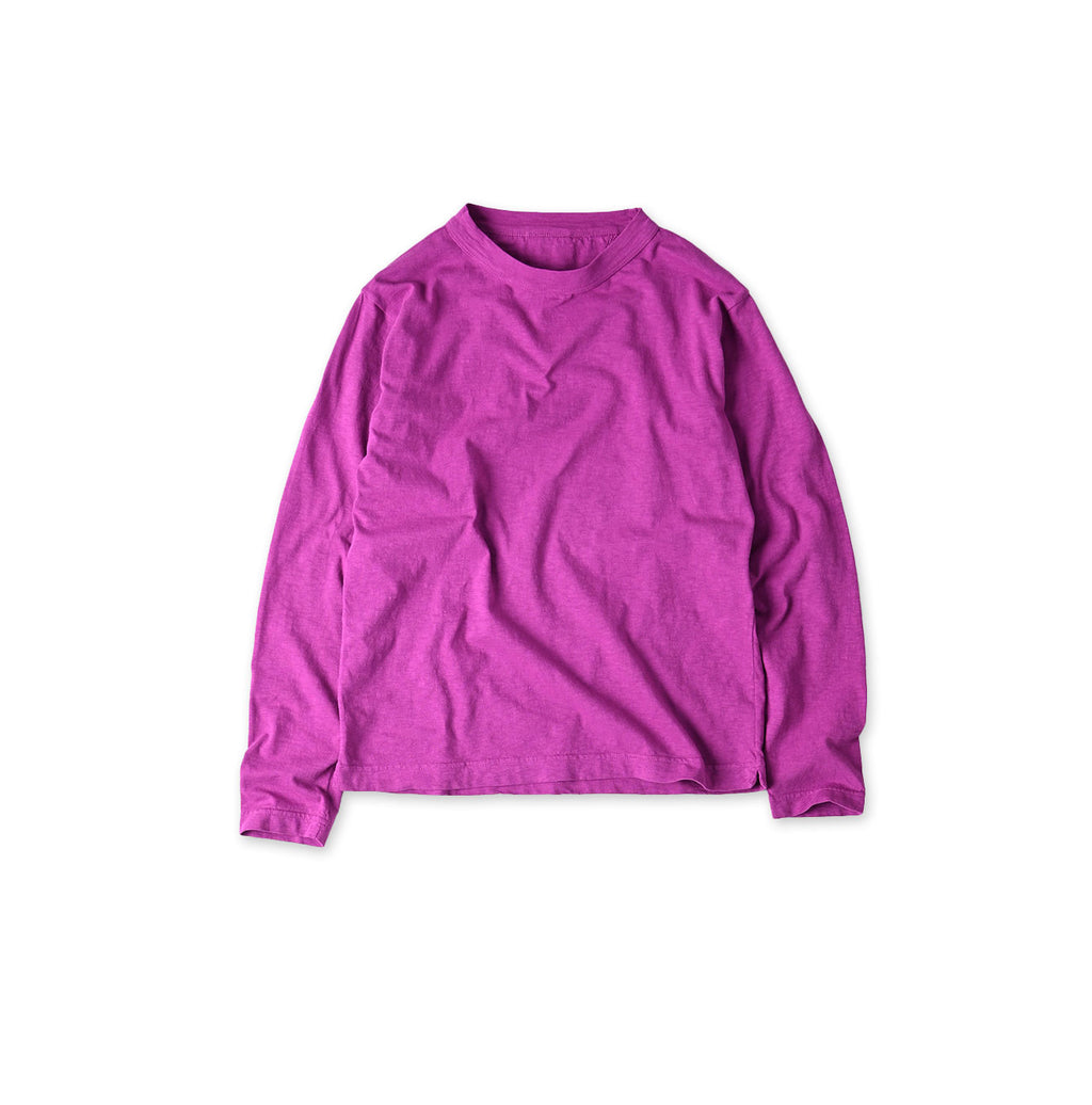 Long Sleeve 908 45 Star T-shirt Dark Pink