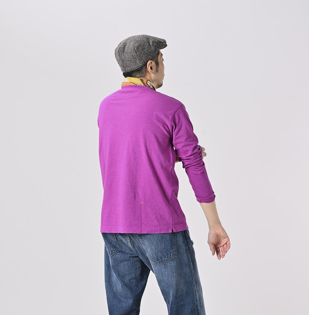 Long Sleeve 908 45 Star T-shirt Male Model