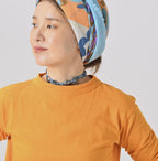 Long Sleeve 908 45 Star T-shirt Female Model