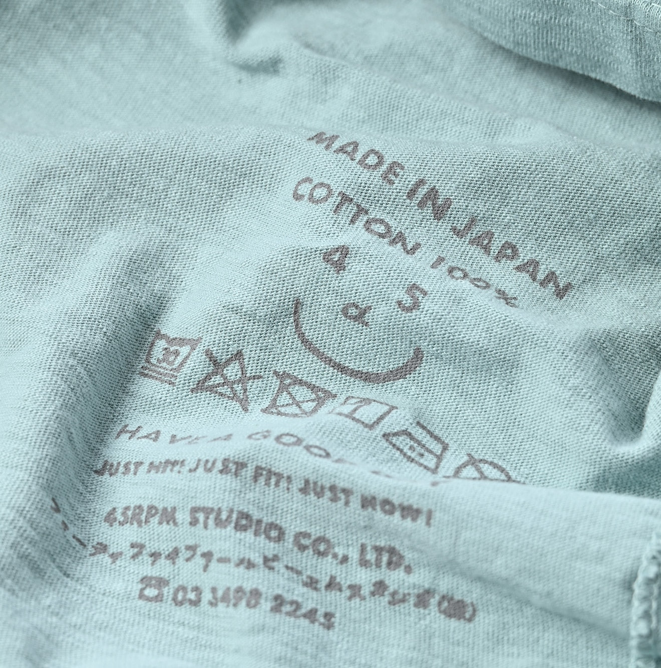 Long Sleeve 908 45 Star T-shirt Detail