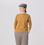 Plant Dyed Long Sleeve 908 45 Star T-shirt Female Model