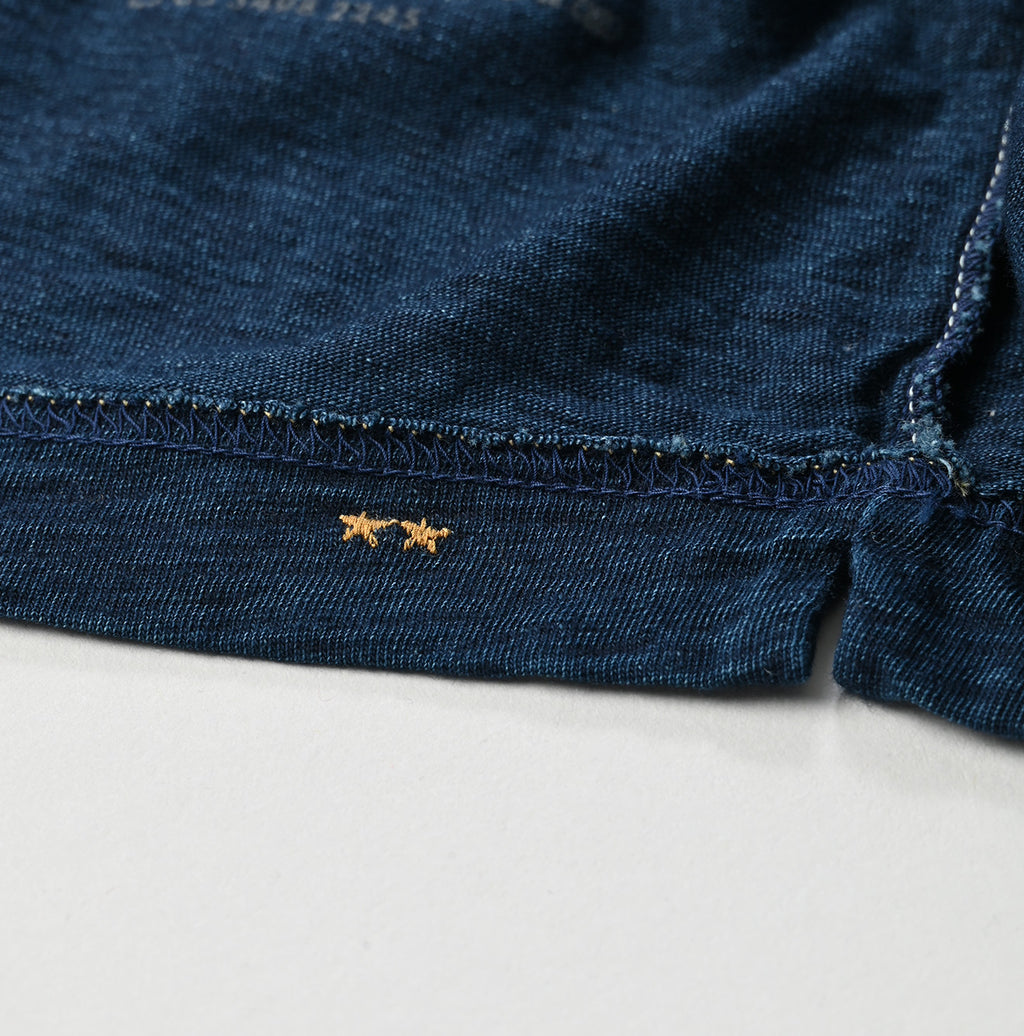 Indigo 908 Ocean T-shirt Detail