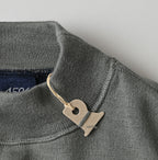 Smooth Yock Neck M Shirt Detail