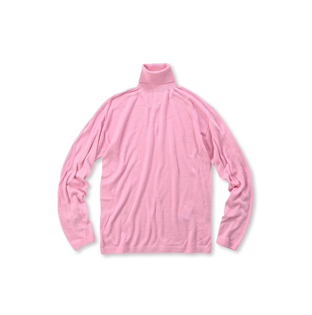 Whole Super Gauze Cotton 908 Turtle Neck T-shirt