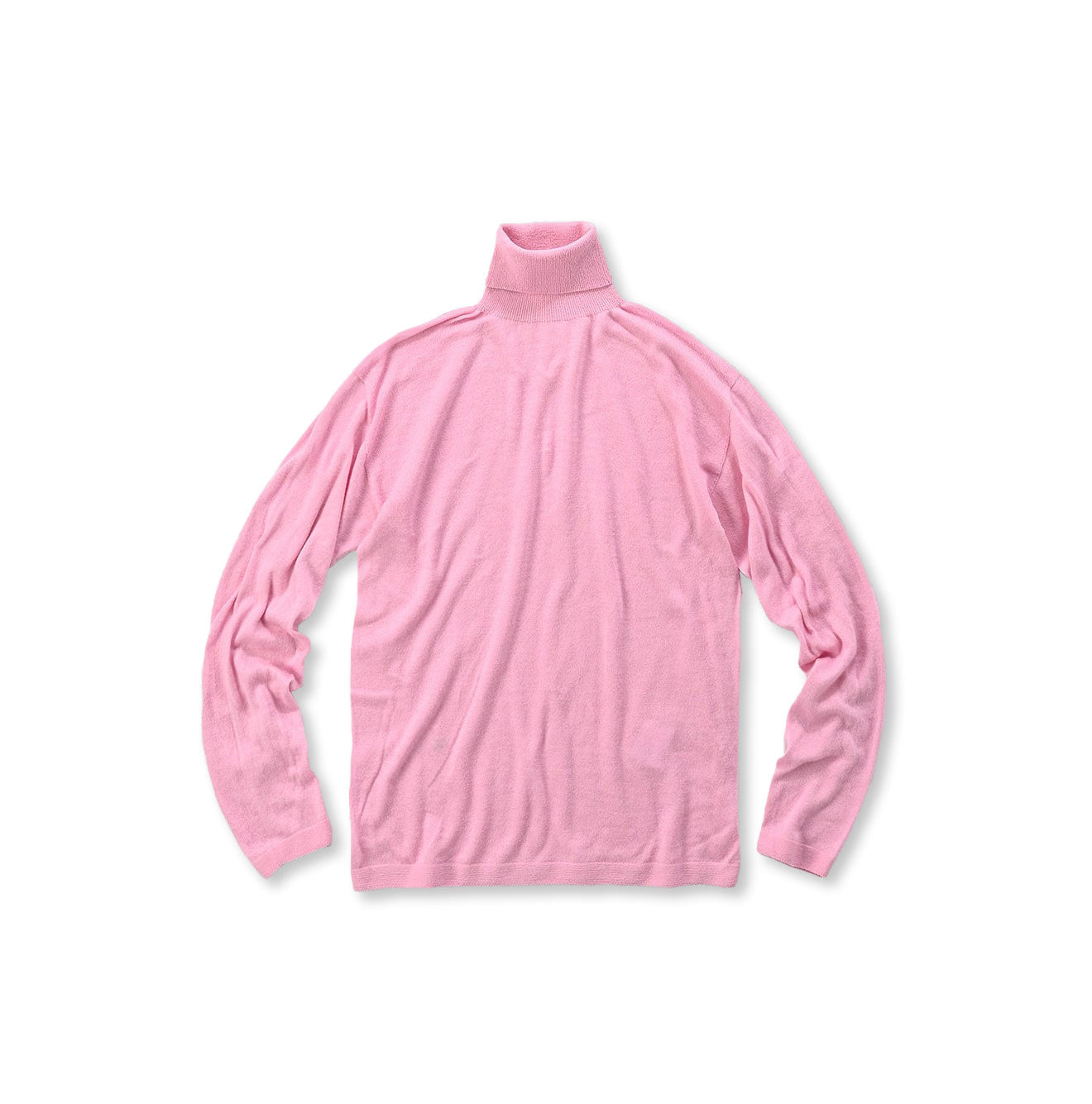Whole Super Gauze Cotton 908 Turtle Neck T-shirt