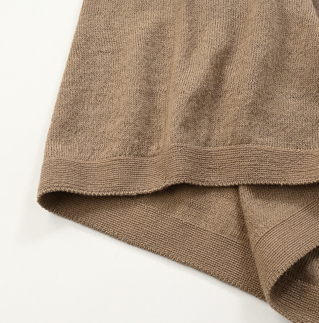 Whole Super Gauze Cotton 908 Turtle Neck T-shirt Detail