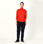 Whole Super Gauze Cotton 908 Turtle Neck T-shirt Male Model