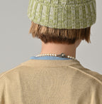Whole Super Gauze 908 Henley Detail