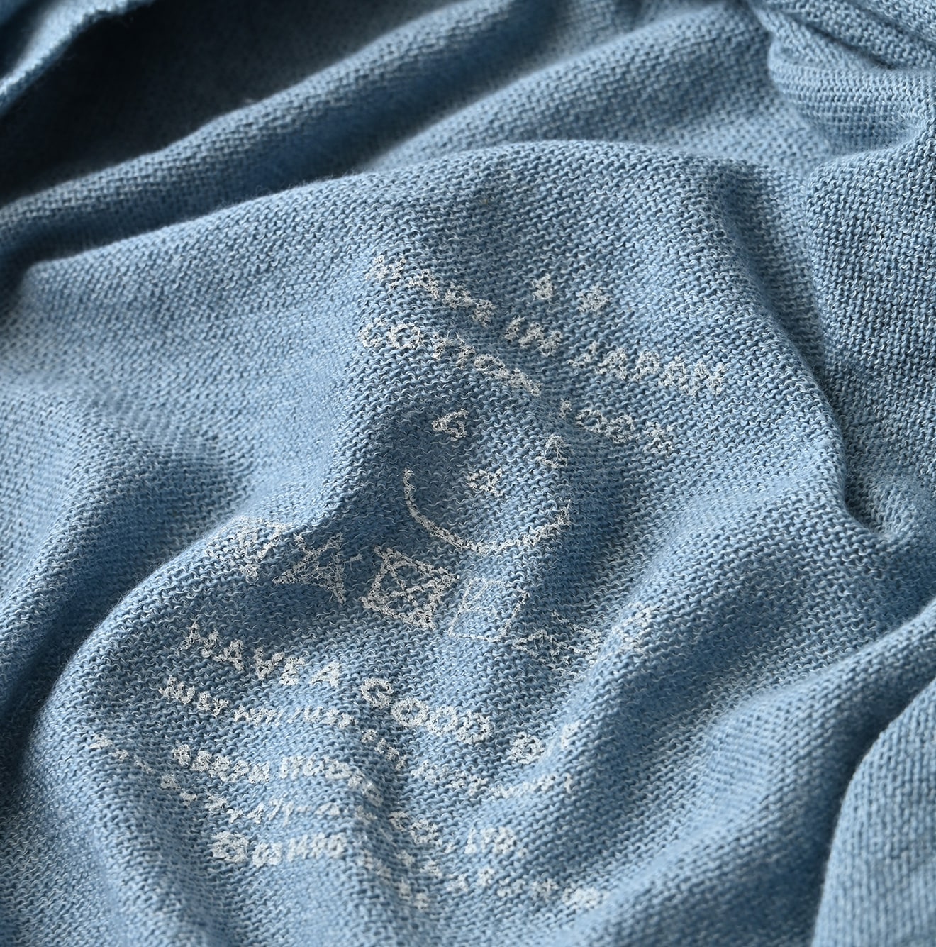 Whole Super Gauze 908 Henley Detail