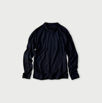 Indigo Whole Super Gauze 908 Crew