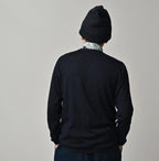Indigo Whole Super Gauze 908 Crew