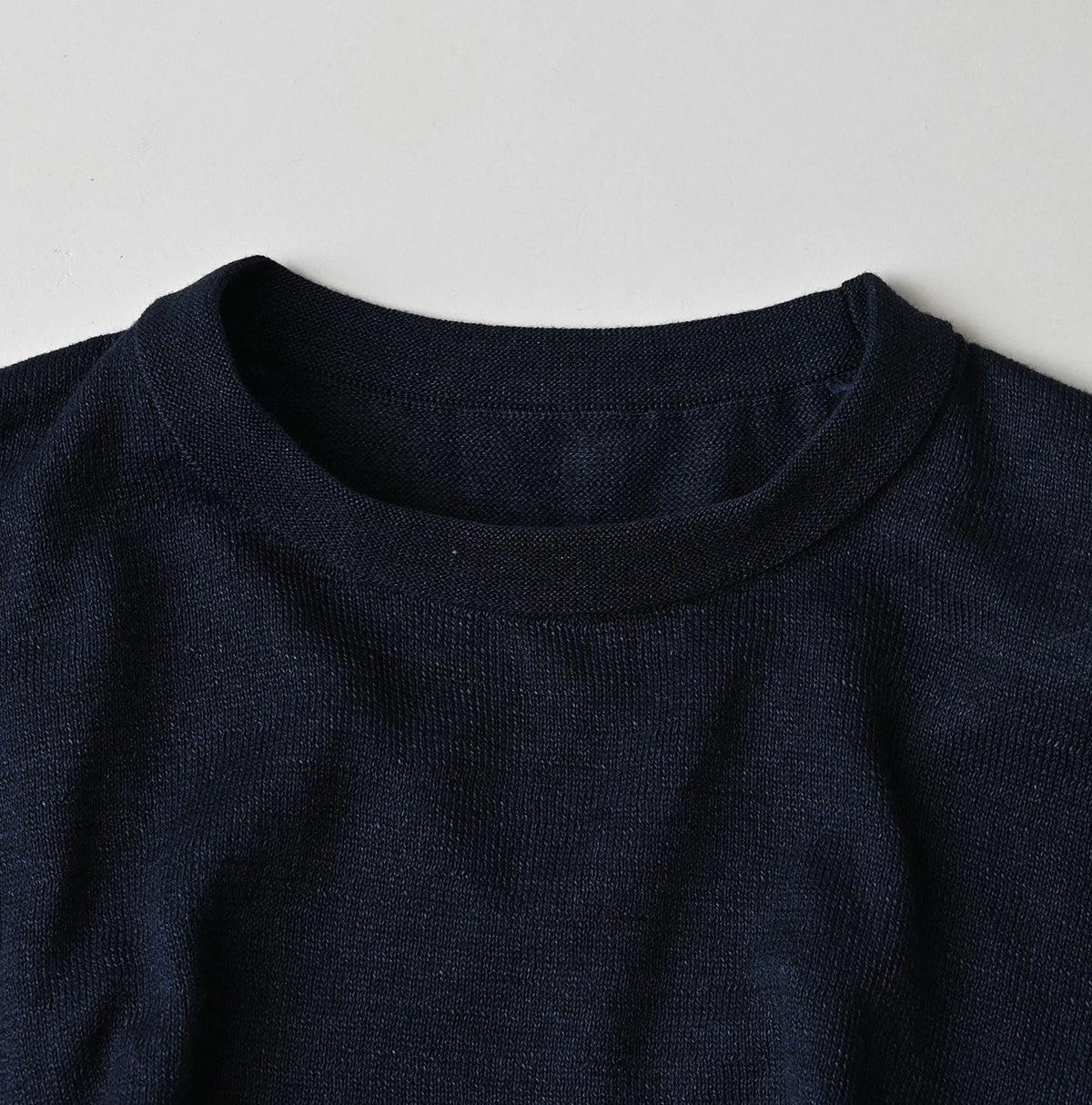 Indigo Whole Super Gauze 908 Crew