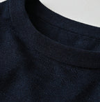 Indigo Whole Super Gauze 908 Crew