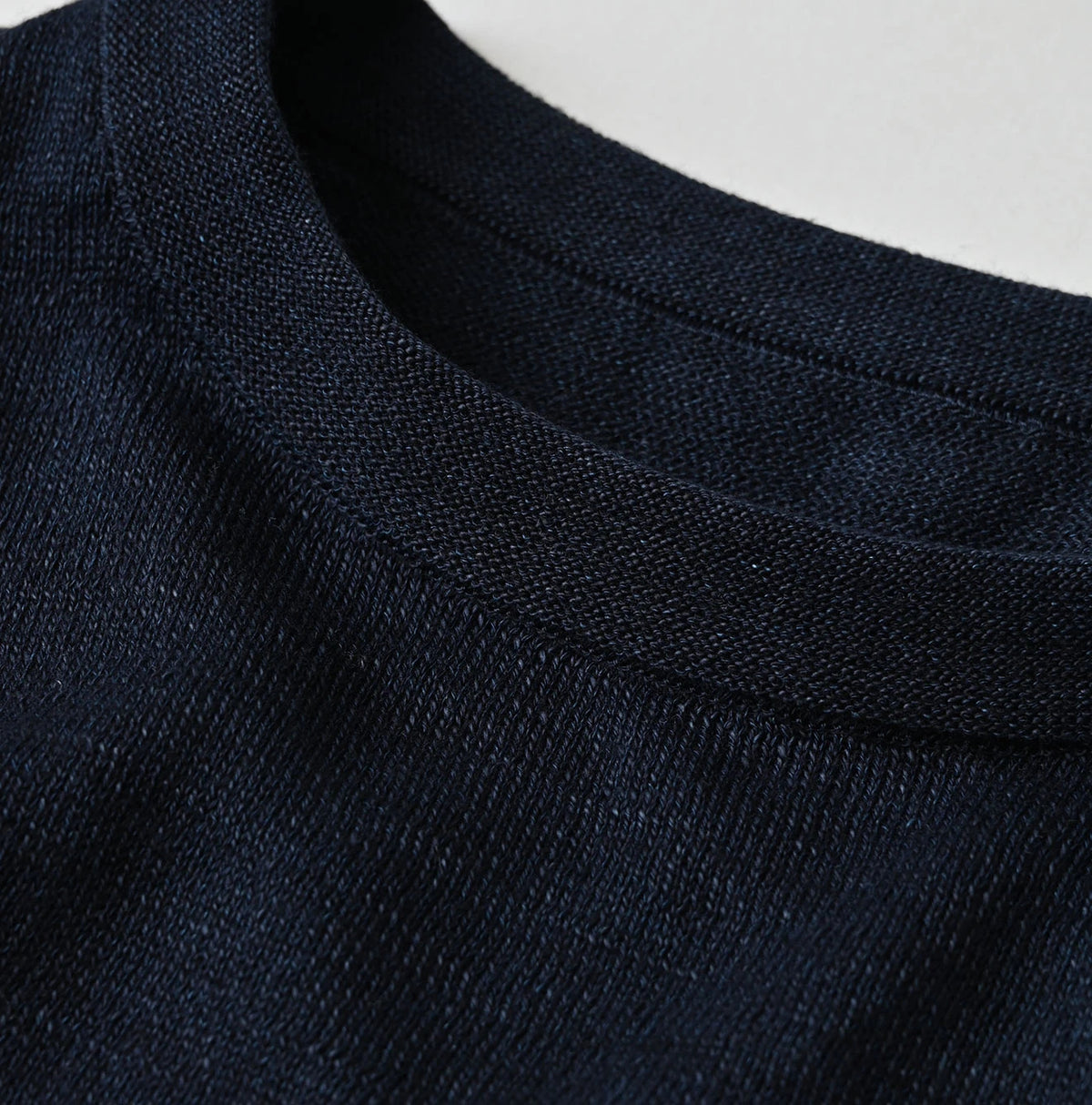 Indigo Whole Super Gauze 908 Crew