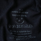 Indigo Whole Super Gauze 908 Crew