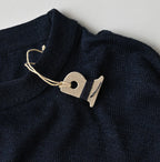 Indigo Whole Super Gauze 908 Crew