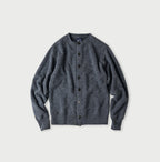 Horizontal Urake 908 Cardigan Gray Top