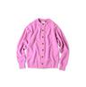 Horizontal Urake 908 Cardigan Pink Top