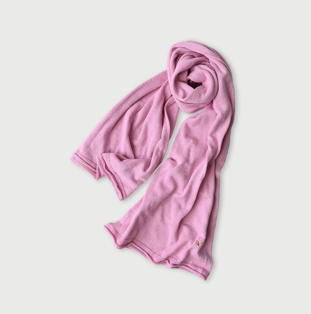 Super Gauze Muffler Pink Moku