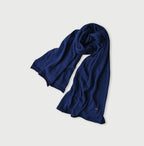 Super Gauze Muffler Light Navy