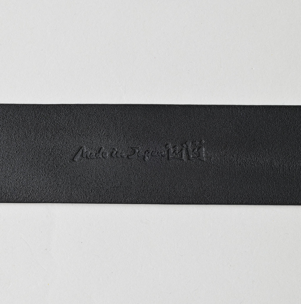 Vintage Leather Belt Wide Detail
