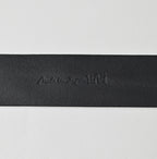 Vintage Leather Belt Wide Detail