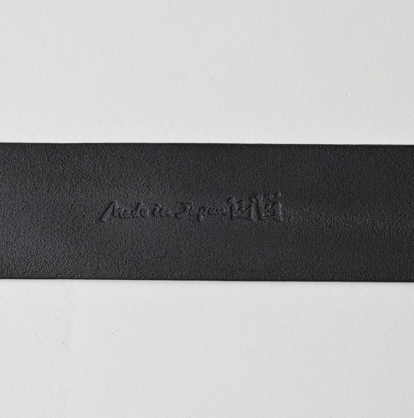 Vintage Leather Belt Wide Detail