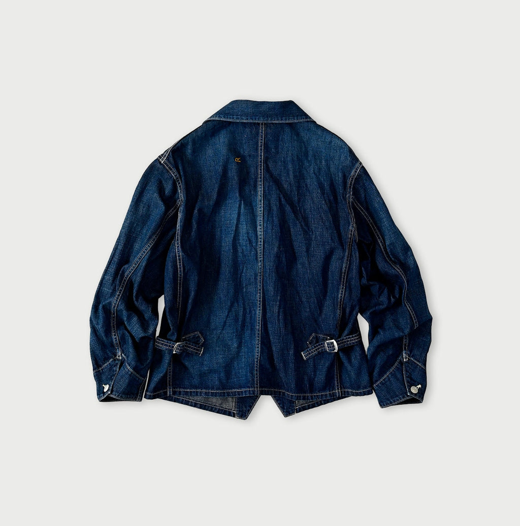 Work Indigo 908 Jacket All Zyu Back