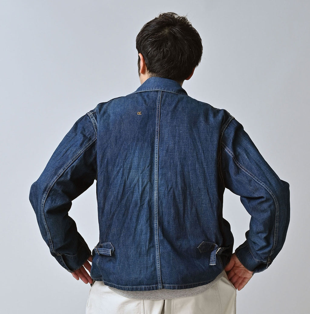 Work Indigo 908 Jacket All Zyu Male Model