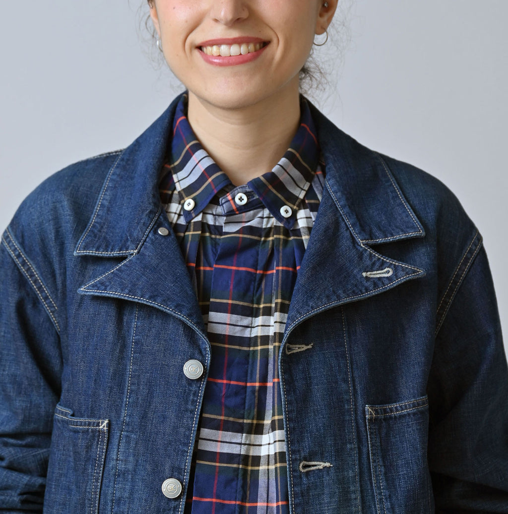 Work Indigo 908 Jacket All Zyu Detail