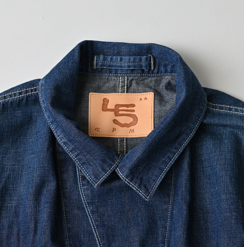 Work Indigo 908 Jacket All Zyu Detail