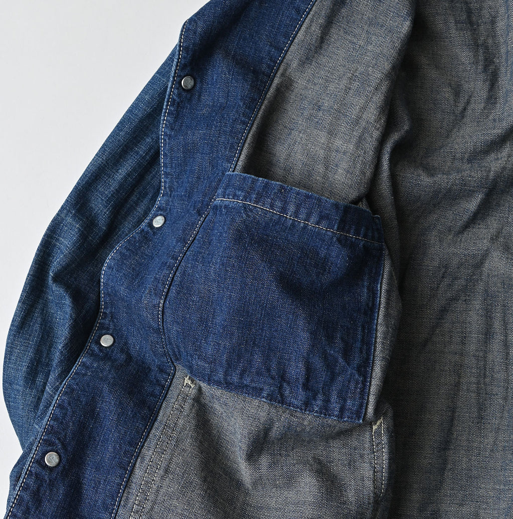 Work Indigo 908 Jacket All Zyu Detail