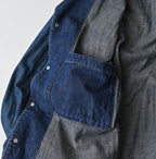 Work Indigo 908 Jacket All Zyu Detail