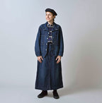 Work Indigo 908 Jacket All Zyu Female Model