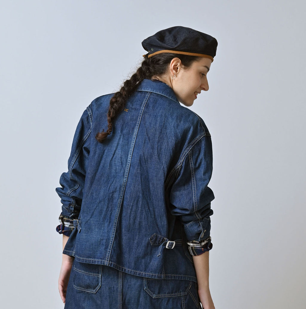Work Indigo 908 Jacket All Zyu Female Model