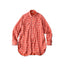 Gauze Double Woven 908 Gatcha-Pocket Shirt Red Gingham