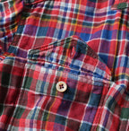 Gauze Double Woven 908 Gatcha-Pocket Shirt Detail