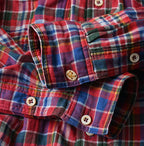 Gauze Double Woven 908 Gatcha-Pocket Shirt Detail
