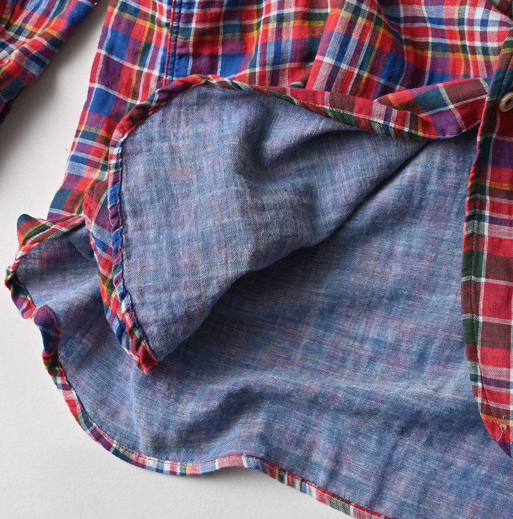 Gauze Double Woven 908 Gatcha-Pocket Shirt Detail