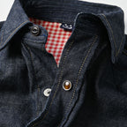 Indigo 45 Petite Denim 908 Eastern Shirt Nou Detail