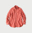 Gauze Double Woven 908 Loafer Button Down Shirt Red Gingham