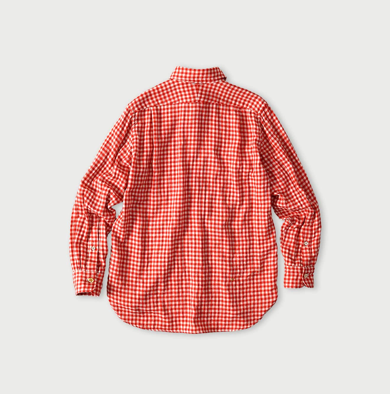 Gauze Double Woven 908 Loafer Button Down Shirt Back