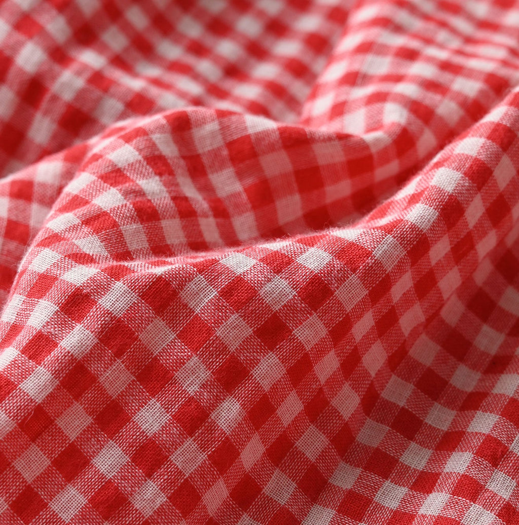 Gauze Double Woven 908 Loafer Button Down Shirt Detail